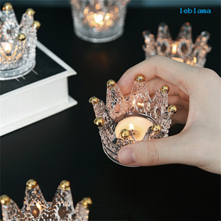 [LBA] 輕奢項鍊戒指收納碟玻璃浮雕燭臺皇冠描金小擺件