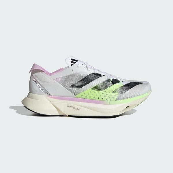 Adidas Adizero Adios Pro 3 M IG6444 男 慢跑鞋 路跑 馬拉松 避震 輕量 白綠粉