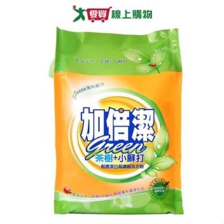 加倍潔小蘇打製菌濃縮洗衣粉補充包2kg【愛買】