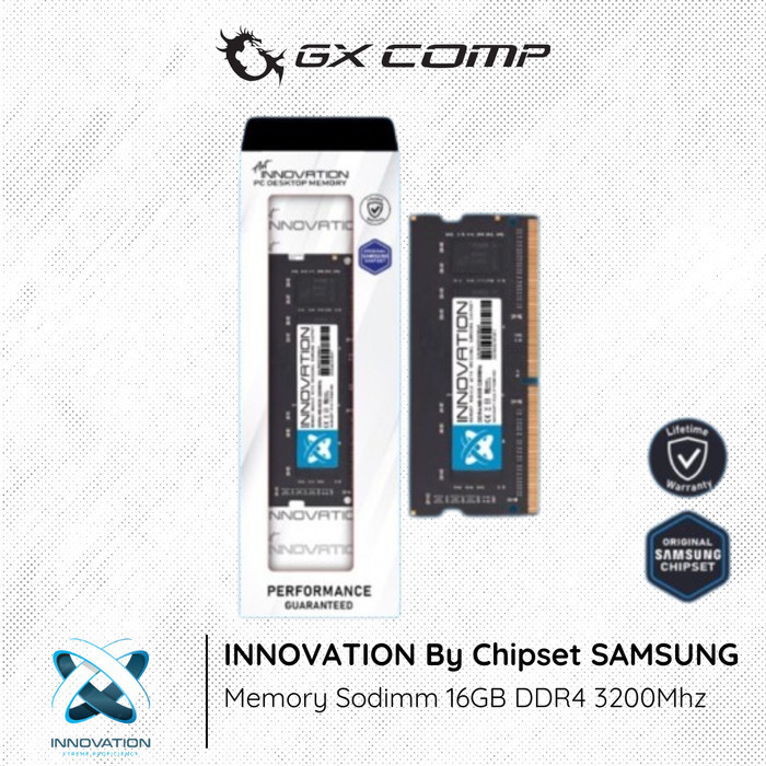 創新 SODIMM DDR4 16GB 3200Mhz 內存 Ram 筆記本電腦 8GB PC 3200Mhz