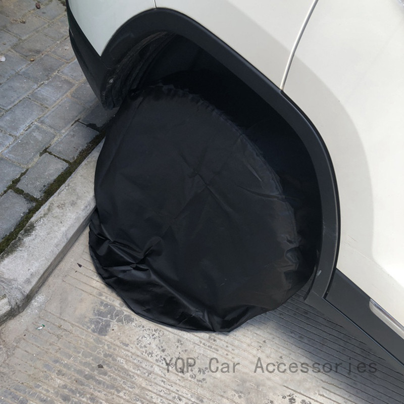 4 件/套汽車輪胎修復防塵防曬和油漆保護罩