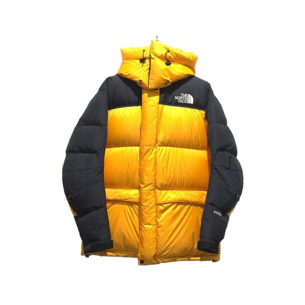 THE NORTH FACE 羽絨服 夾克外套Him Down Parka尼龍 橘色 日本直送 二手