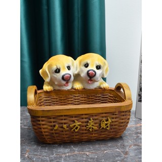 Mona家居狗狗收納創意擺件家居裝飾品客廳入戶玄關鞋櫃放鑰匙喬遷生日禮物H01