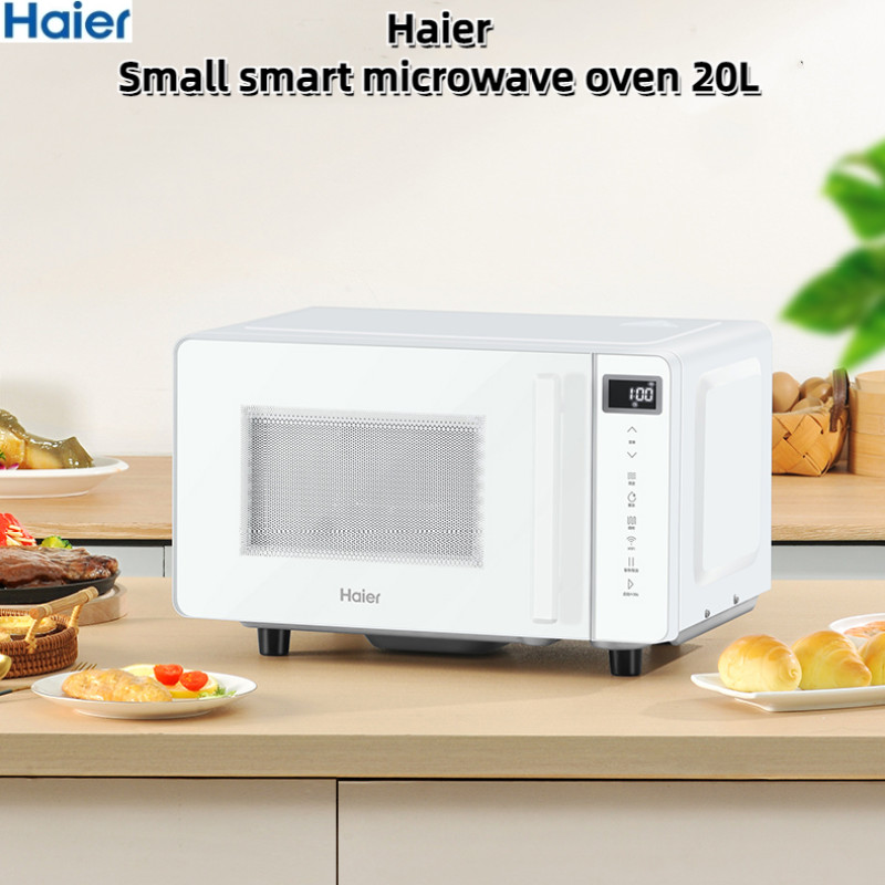 Haier 小型 智能 微波爐 20L 烤箱 一件式 平板式 微蒸烤 光波 爐 迷你 商用 家用