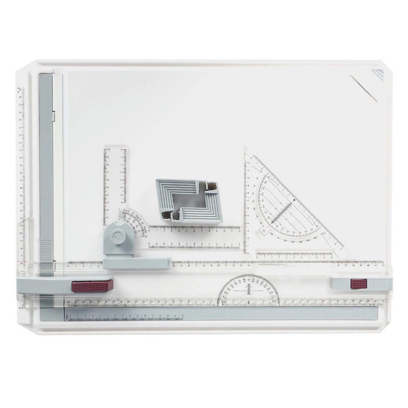 繪圖板A3機械建築專業工程制圖塑料多功能可攜式學生製圖板全套