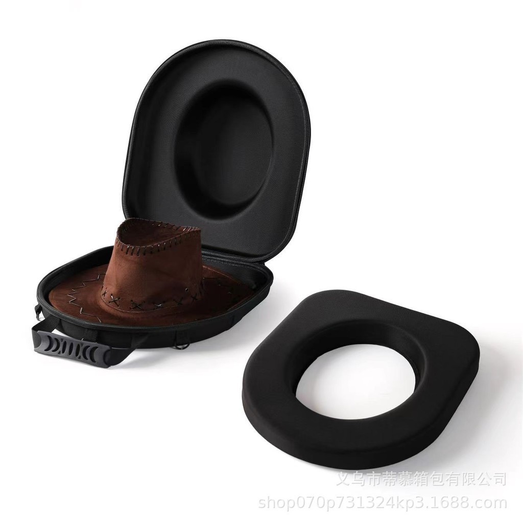 牛仔帽收納包旅行便攜背包大容量收納工具帽子收納盒