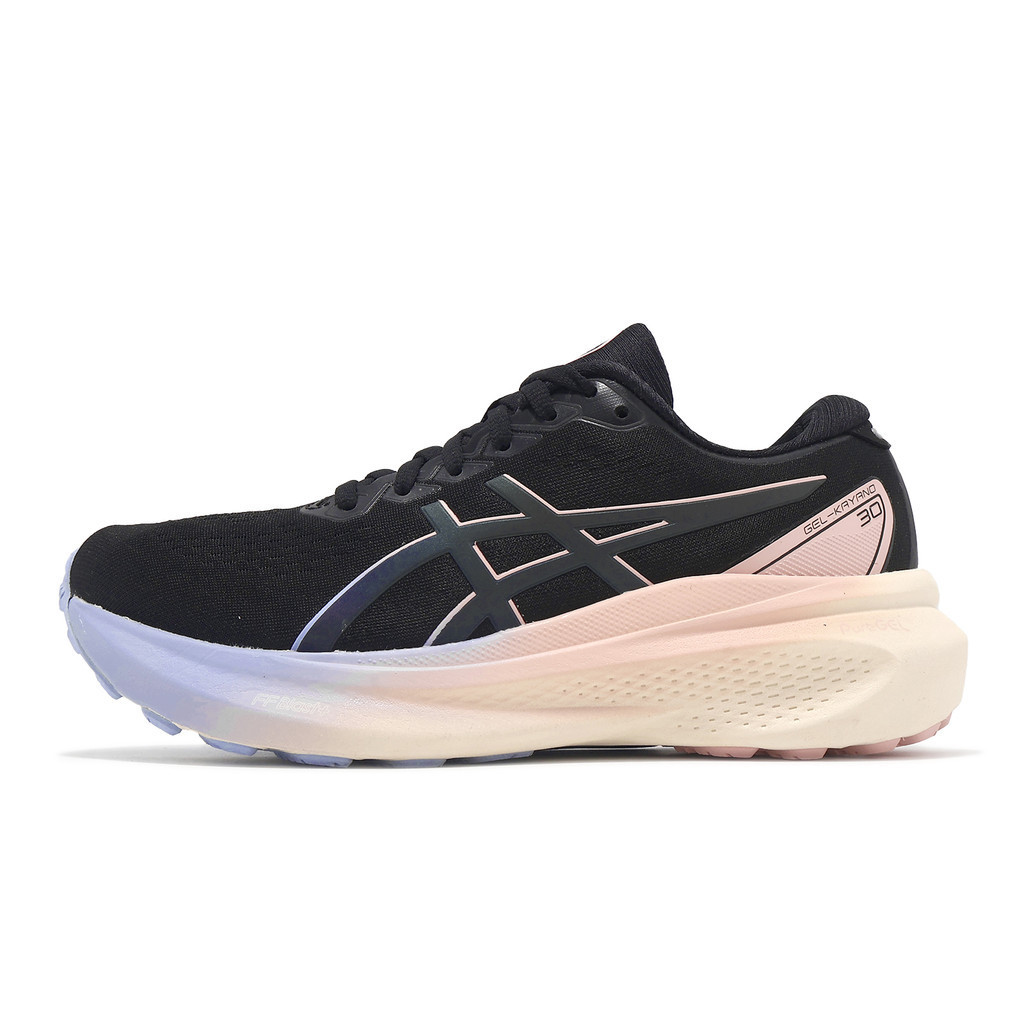 Asics 慢跑鞋 GEL-Kayano 30 Lite-Show 女鞋 黑粉 夜光 [ACS] 1012B723001