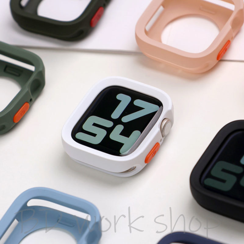 糖果半包錶殼 apple watch 11 手錶保護殼 iwatch s10 蘋果手錶錶殼 9 8 7 軟殼 Ultra