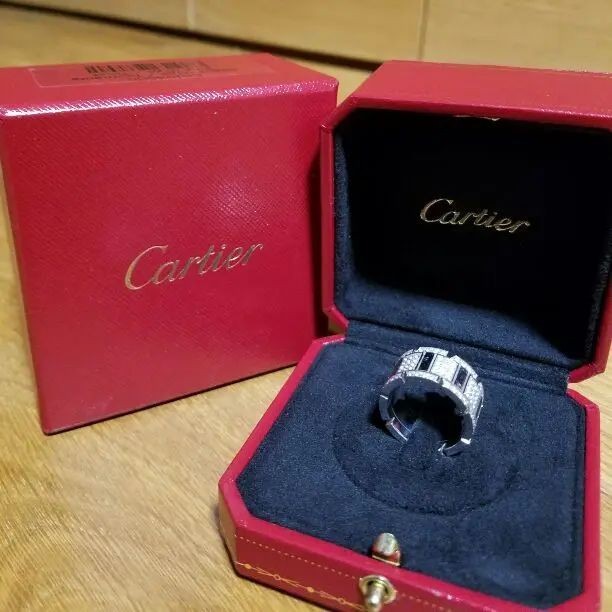 Cartier 卡地亞 戒指 Tank Francaise mercari 日本直送 二手