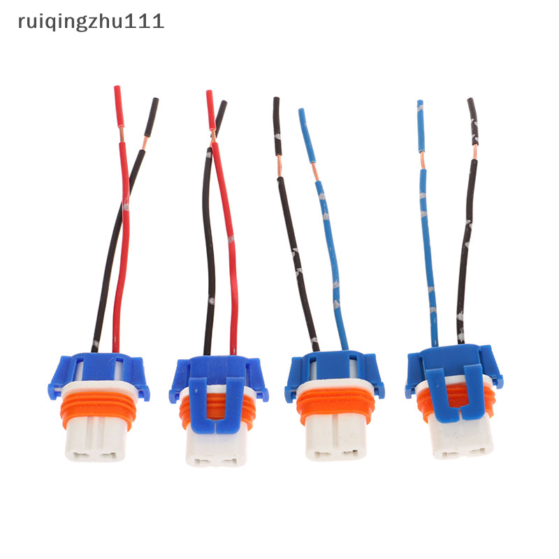 [ruiqingzhu] Hb4 9006 HB3 燈泡插座 Led 燈座適配器汽車連接器延長線 9006 9005 H