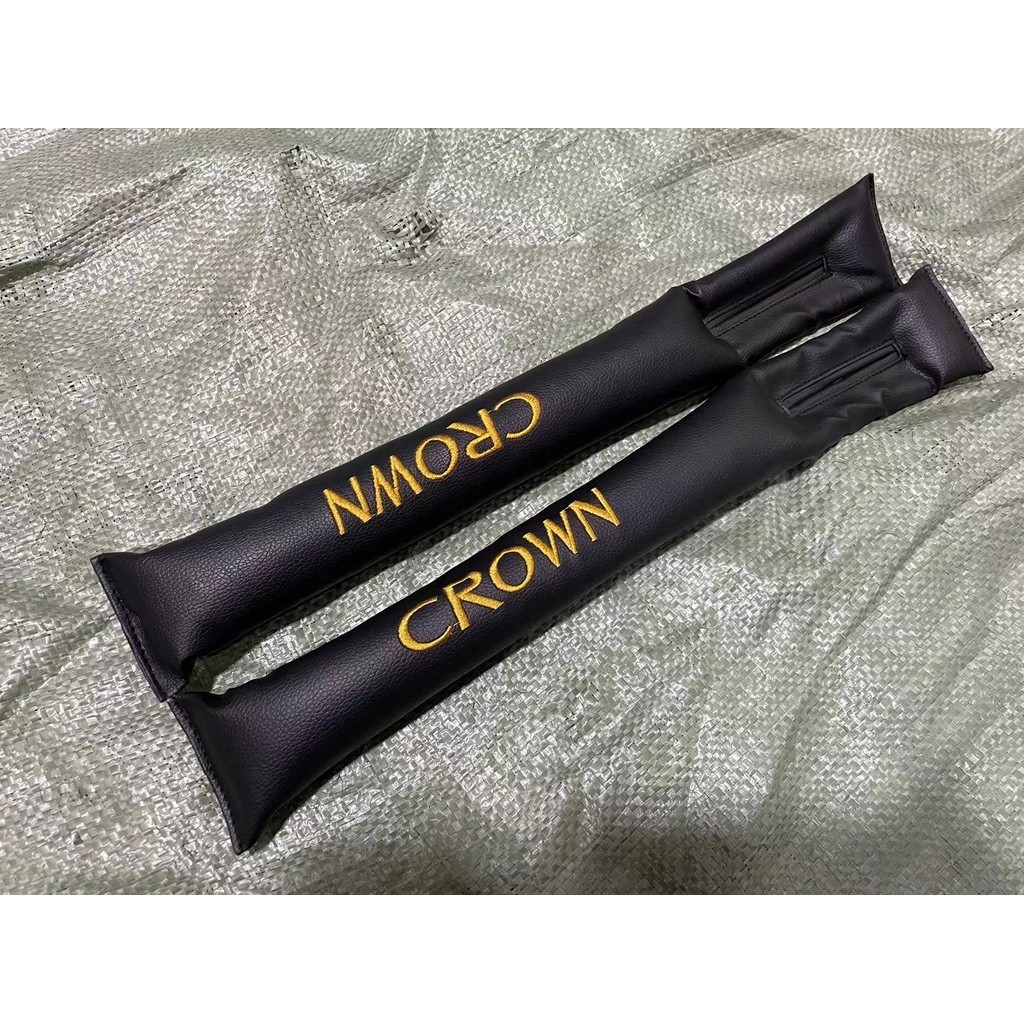 2pcs適用於豐田crown改裝座椅防漏條 汽車座椅縫隙塞條車內用品