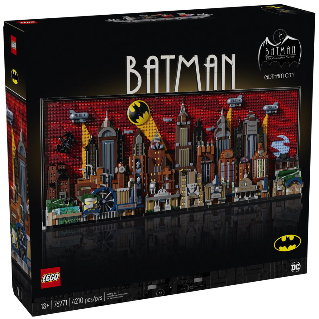 LEGO DC 76271 蝙蝠俠 動畫系列 高譚市天際線