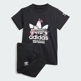 adidas HELLO KITTY 運動套裝 短袖/長褲 嬰幼童裝 - Originals IR6789 官方直營