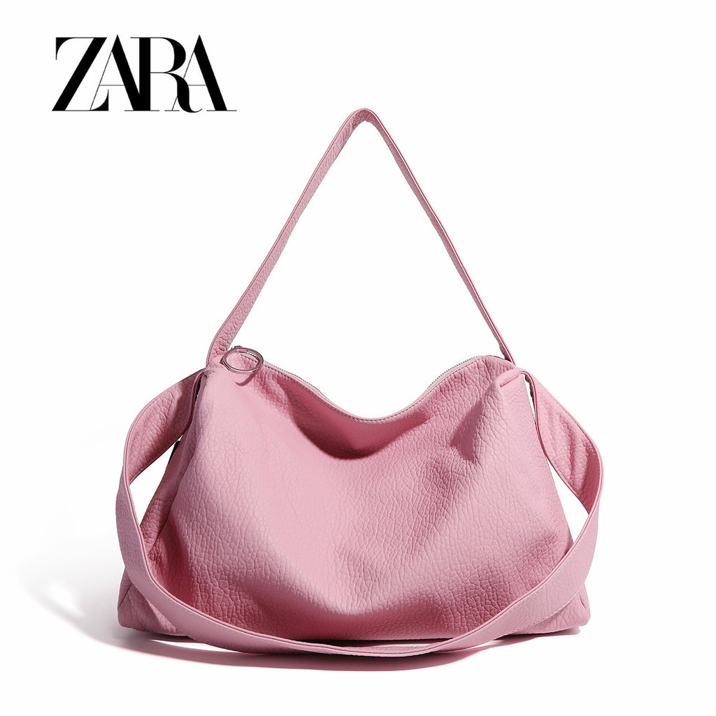 Zara 女士新款單肩斜挎包健身包托特包大容量