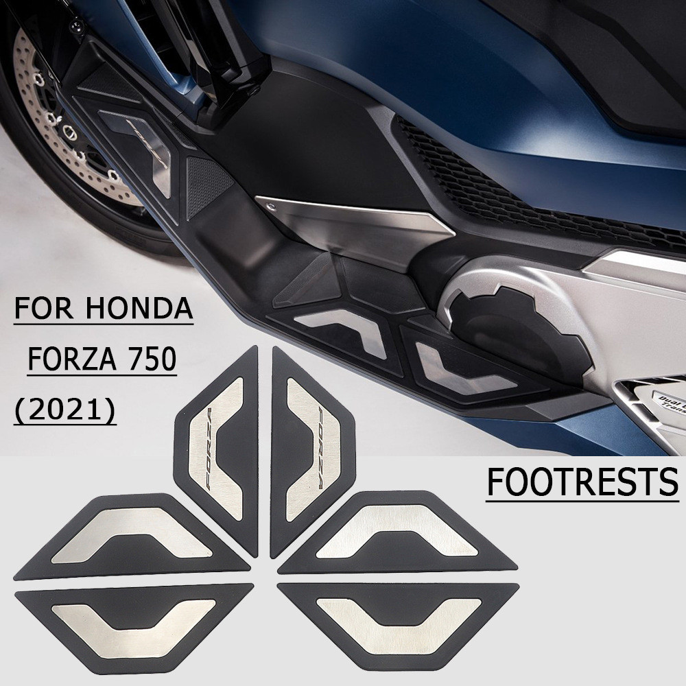 爆款 適合佛沙750 forza750 2021 改裝機車駕駛員踏板裝飾配件