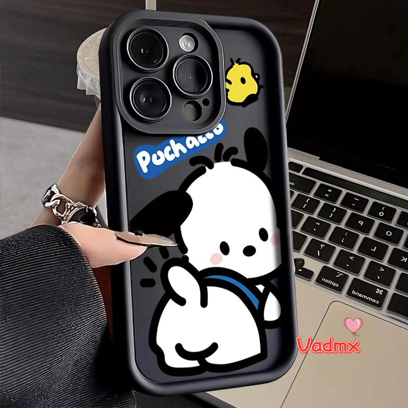 Pochacco 手機殼適用於 Vivo V25 Pro V23 Pro V23E Y36 Y27 5G Y91 Y91