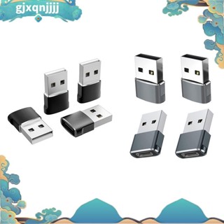 SAMSUNG 4 件裝 USB C 母頭轉 USB 公頭適配器,C 型充電器電纜電源轉換器,適用於 iPhone 12