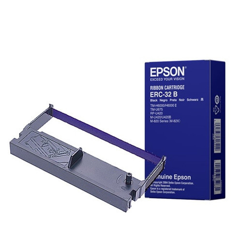 EPSON 收銀機色帶 ERC-32B (黑色)