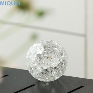 MIQUEL水晶球1件透明裝飾性家居裝飾風水手工藝魔球
