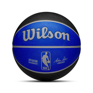 Wilson NBA Team City Edition 達拉斯獨行俠 橡膠 室外 耐磨 籃球 7號球【ACS】