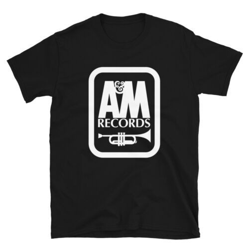 A&amp;m Records 短袖中性 T 恤 - Label Herb Alpert 復古復古