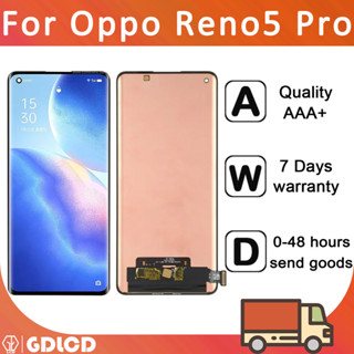 適用於 Oppo Reno5 Pro 5G LCD PDSM00 PDST00 CPH2201 LCD 顯示屏觸摸屏數字