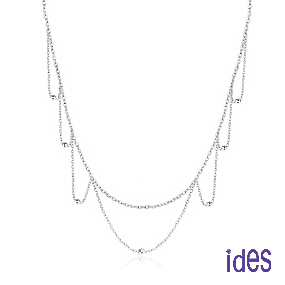 【ides愛蒂思】輕珠寶時尚設計項鍊鎖骨鍊/蕾絲流蘇-預購客約_廠商直送