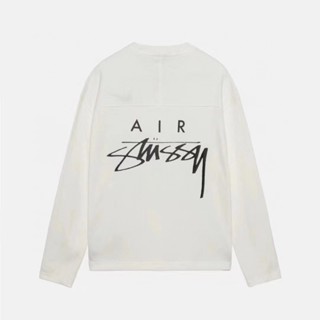 耐吉 Nike X Stussy 男式寬鬆網眼長 T 長袖 Co-ed 圓領上衣