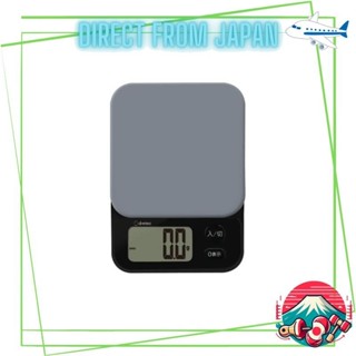 Digital Scale "Branché" 3kg Black KS-829BK [Direct from Japa