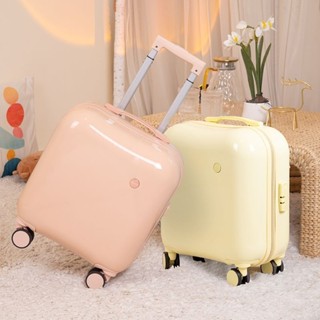 【公司貨 萬向輪 超輕】行李箱 登機箱 拉桿箱 旅行箱 18寸登機箱 小號迷你拉桿箱 20寸旅行箱子 拉桿箱 ABS材質