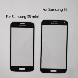 SAMSUNG 適用於三星 Galaxy S5 G900F G900I S5 Mini G800F 觸摸屏前外玻璃的替換