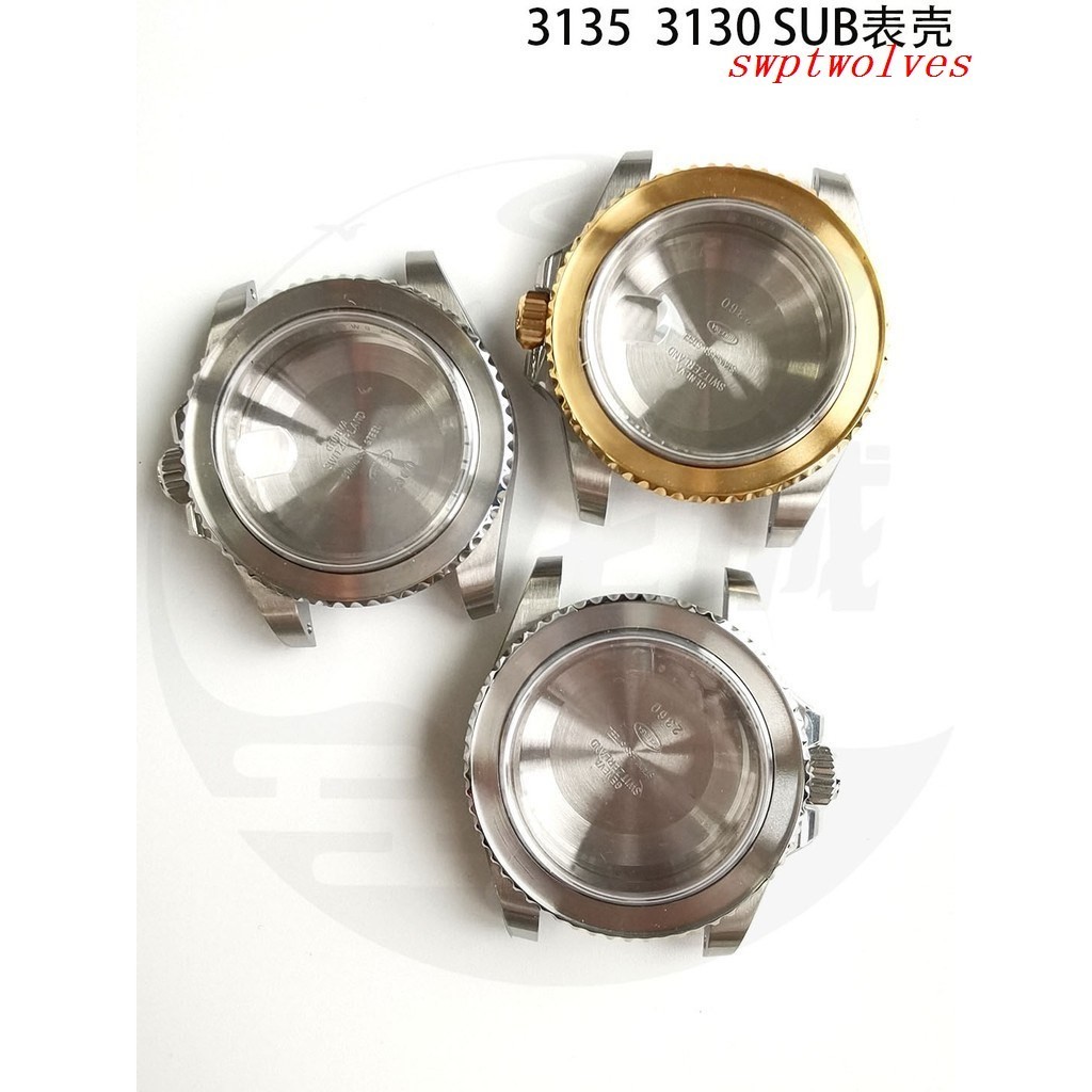 手錶配件 組裝機械手錶配件代用綠水鬼全套黑水鬼2824機芯3135機
