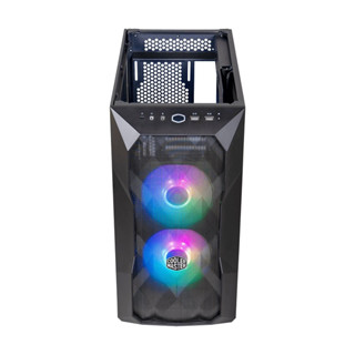 酷碼 MasterBox TD300 Mesh 黑色/白色 M-ATX玻璃側板電腦機殼
