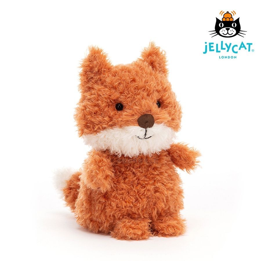 Jellycat毛茸茸小狐狸玩偶/ 18cm eslite誠品