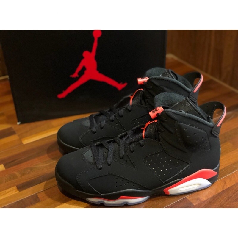 現貨高品質 Nike Air Jordan 6 黑紅 大魔王 384664-060