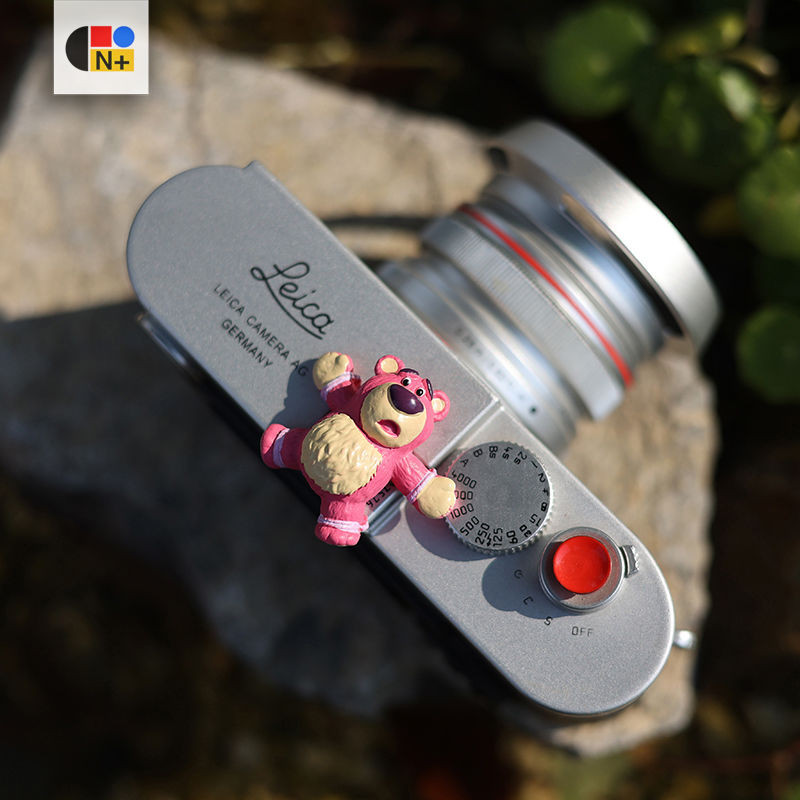創意相機熱靴蓋 草莓熊公仔 勞蘇熊熊抱哥小熊相機裝飾