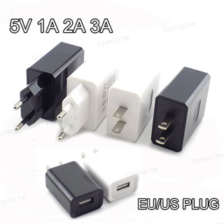 5v 1A 2A 3A 旅行 USB 適配器手機充電器電源適配器壁式桌面充電器充電移動電源歐盟/美國插頭 TWA1