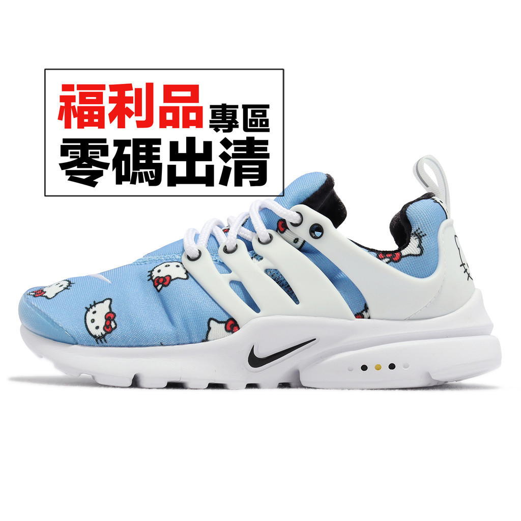 【新品未使用】NIKE プレスト QS Kitty 16cm 箱あり（蓋なし） NIKE PRESTO QS (TD) UNIVERSITY BLUE/BLACK-WHITE-LT CRIMSON