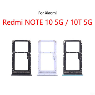 XIAOMI Sim 卡插槽托盤支架 Sim 卡讀卡器插座適用於小米 Redmi NOTE 10 5G 10T