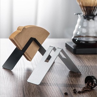 方便的不銹鋼濾紙架,適用於家庭和咖啡廳方便咖啡濾紙