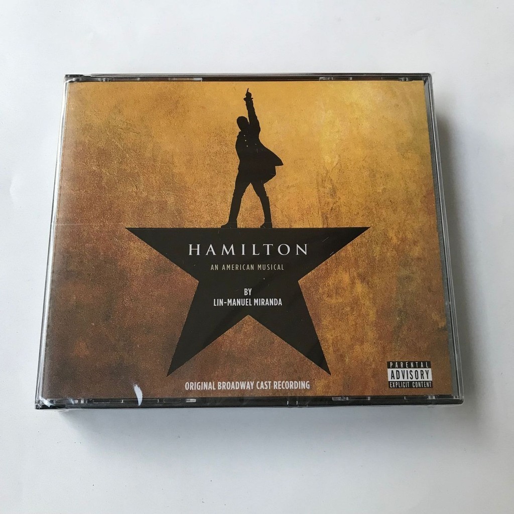 【優選好物】原聲大碟 漢密爾頓  百老匯音樂劇 Hamilton 厚盒 2CD