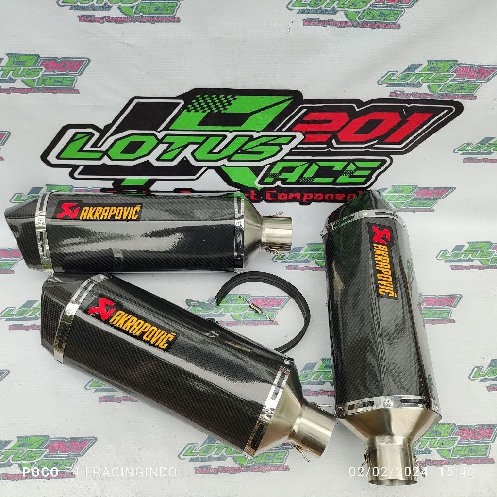 山葉 Akrapovic 賽車排氣碳進氣口 51 毫米通用 gtr 150 尺寸 150 fz 150 雅馬哈 r25