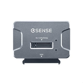 Esense 逸盛 USB3.2 Gen2 M.2 / 2.5" SATA SSD 硬碟轉接器 轉換/轉接器- 綠風潮