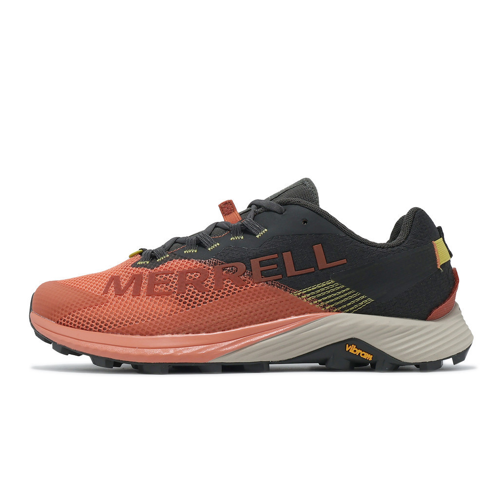 Merrell 越野跑鞋 MTL Long Sky 2 泥紅 橘 黑 黃金大底 戶外機能 男鞋 ACS ML068165