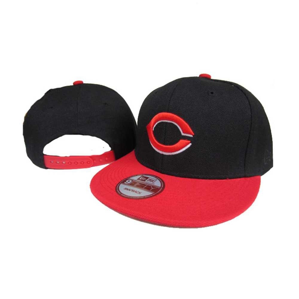 MLB 球帽 辛辛那提紅人隊 Cincinnati Reds 紅簷 男女通用 棒球帽 板帽 嘻哈帽 時尚潮帽