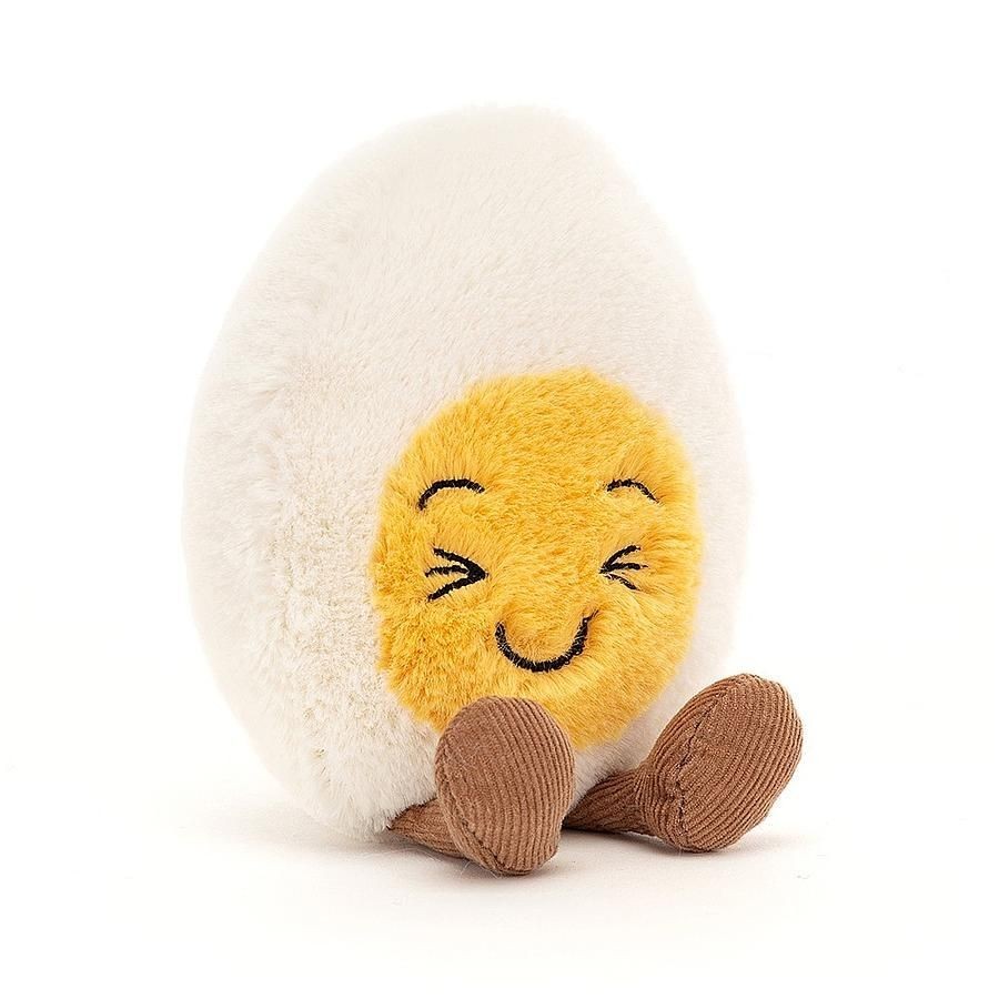 Jellycat趣味水煮蛋 Boiled Egg Laughing/ 14cm eslite誠品