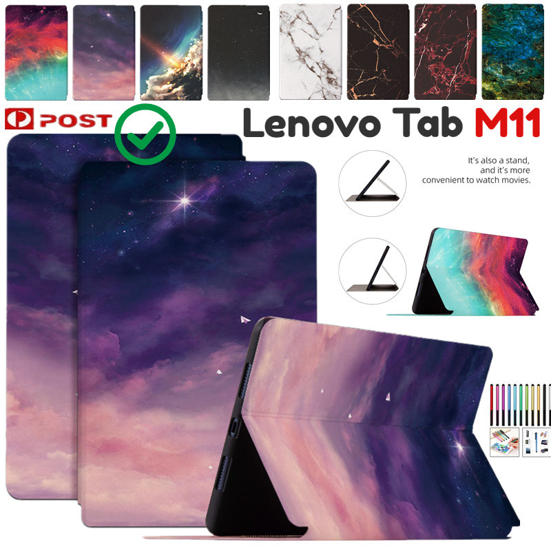 LENOVO 適用於聯想 Tab M11 TB330FU /小新 Pad 2024 TB331FC 11 英寸卡通智能翻