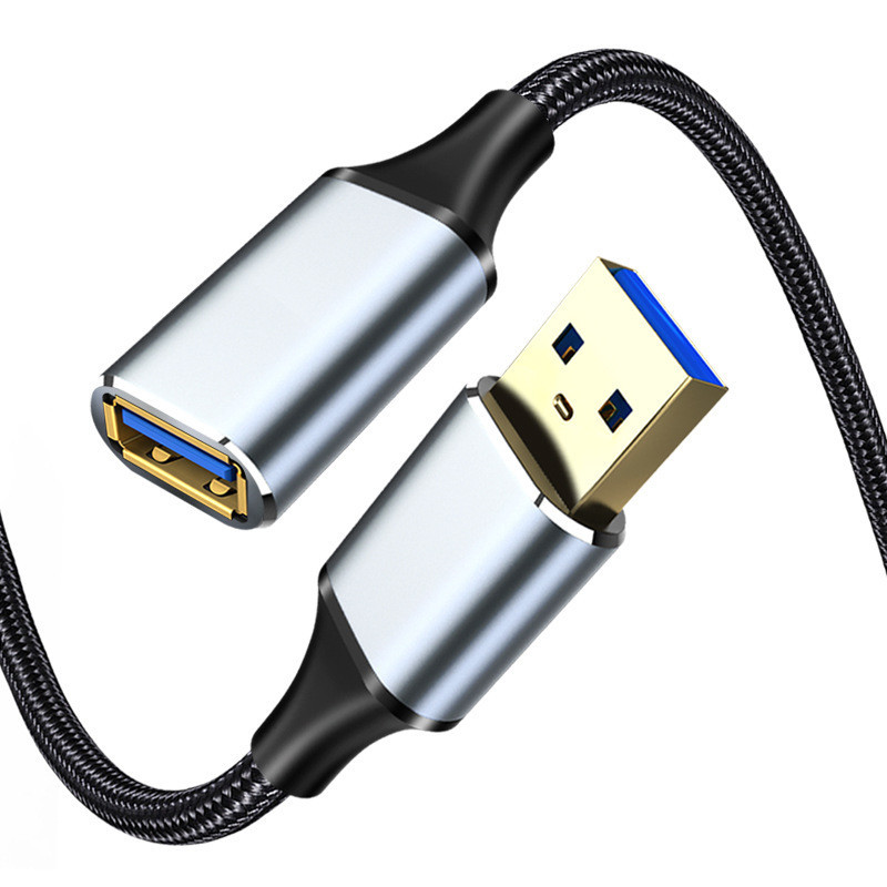 USB3.0延長線公對母高速傳輸數據線電腦隨身碟滑鼠鍵盤手機充電加長