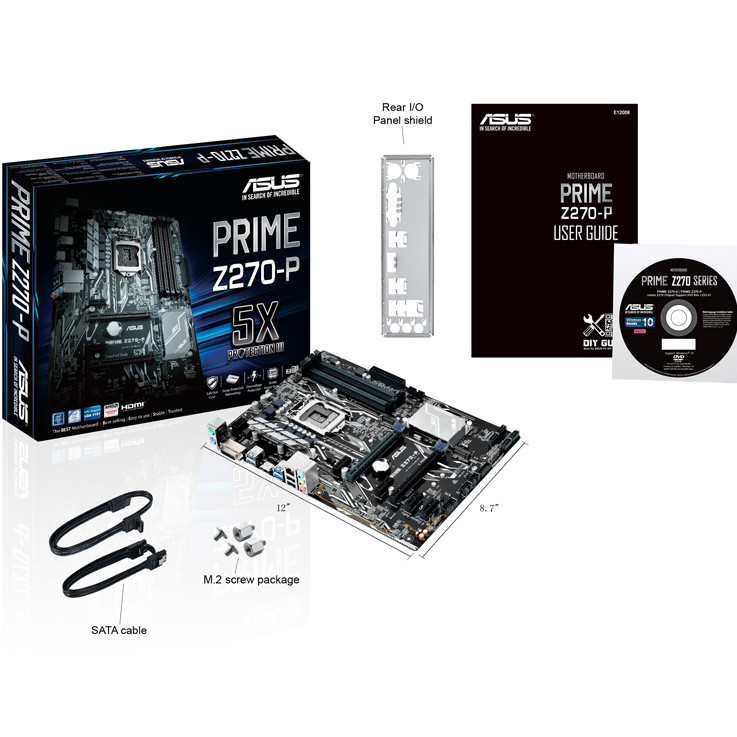 【現貨 品質保障】全新盒裝Asus/華碩PRIME Z270-P臺式機1151Z270電腦主板支持DDR4