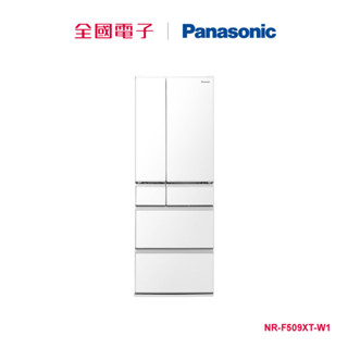 Panasonic日本製501公升全平面鋼板冰箱-白 NR-F509XT-W1 【全國電子】
